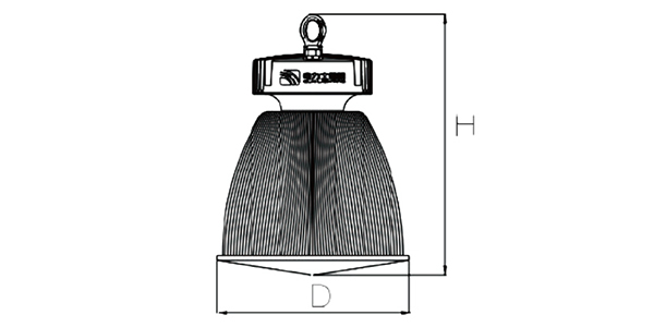 Lamp Size - High Bay Lights Factory GDD207