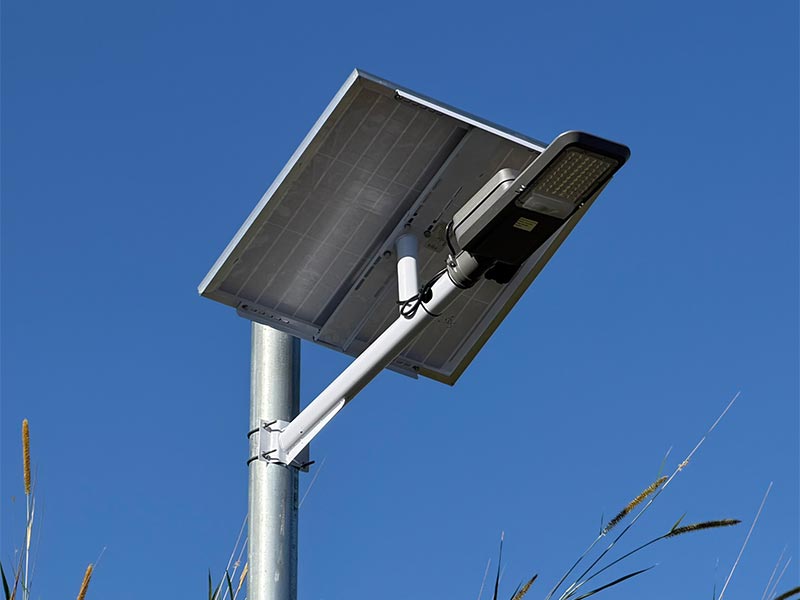 宇哲科技 太陽能路燈 埔里外環道 大自然社區實績